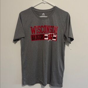 Wisconsin Badgers Gray T-Shirt